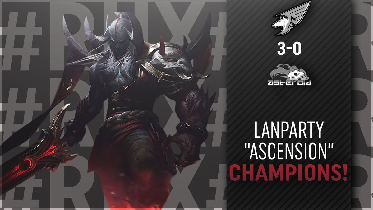 RhaeXisGG's tweet photo. Niște felicitări jucătorilor noștri pentru performanța lor la "LAN Party Ascension"! https://t.co/pMYmA5LUvd