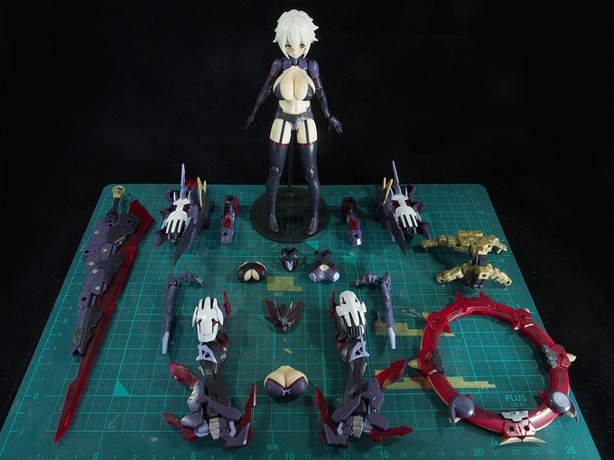 muscuto 鯉印 メガミデバイス 改造 スサノヲ Rabbit ホビー・楽器