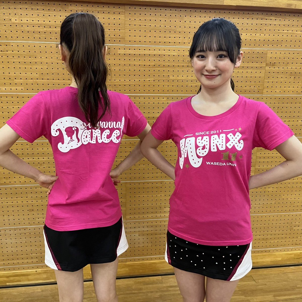 早稲田大学チアダンスチームMYNX公式 в X: „【👕Tシャツ販売 早稲田大学チアダンスチームMYNX公式 в X: „【👕Tシャツ販売