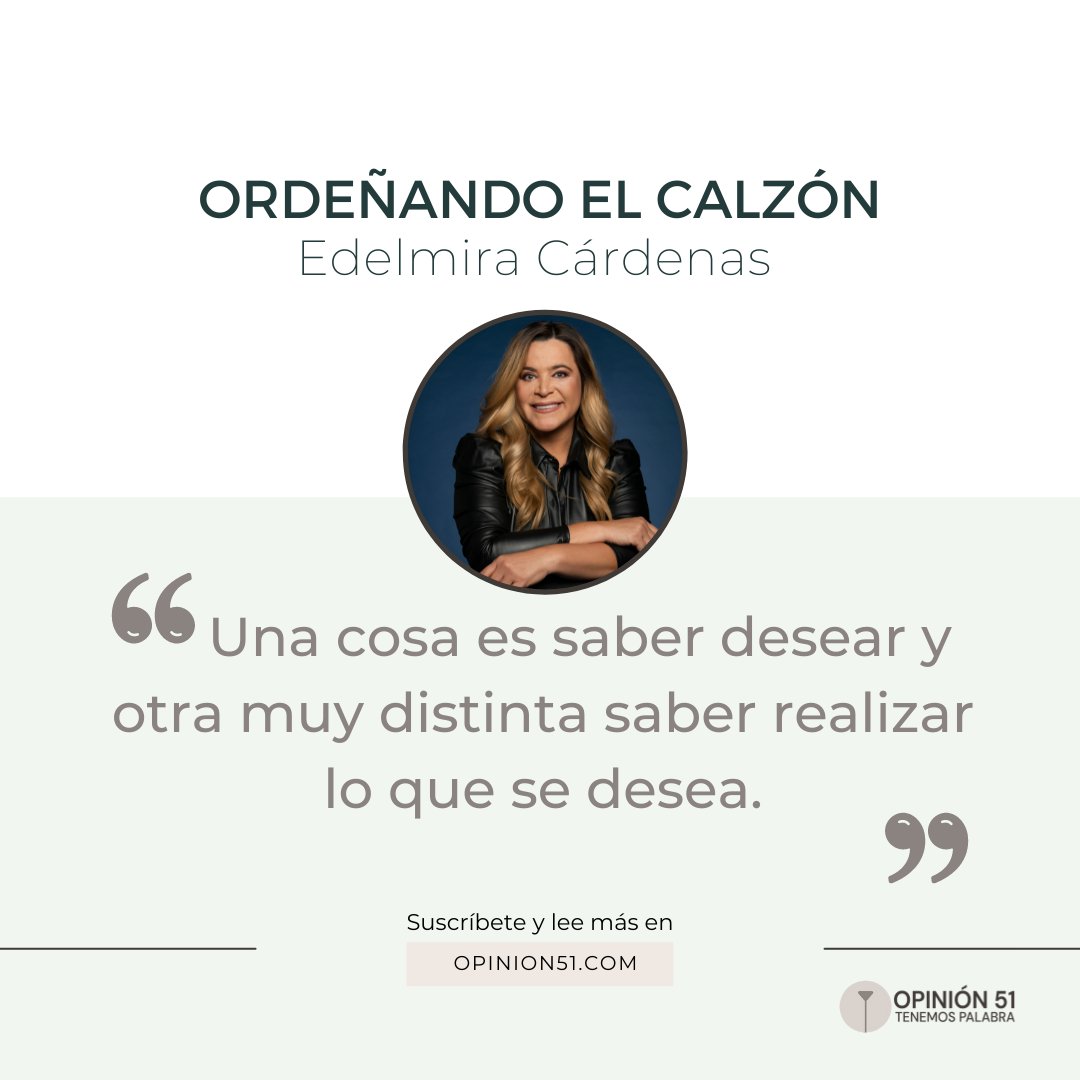Opinion_51's tweet photo. ✍🏼 Edelmira Cárdenas [@sexualmenteedel] nos da 3 consejos que podemos aplicar en nuestra vida sexual para experimentar nuevas sensaciones. 
 
| #Opinión51 | 
 
🔗 https://t.co/smMPDxUSRV https://t.co/iJXzntoFI7