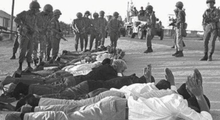 Timesofgaza's tweet photo. Today marks the 74th anniversary of the 1948 Nakba (also known as the Palestinian Catastrophe) during which zionist military forces expelled 750,000 Palestinians from their homes, killed 15,000 others and destroyed about 500 towns to establish their so-called ‘state of Israel’. https://t.co/7o4cSWNRtG