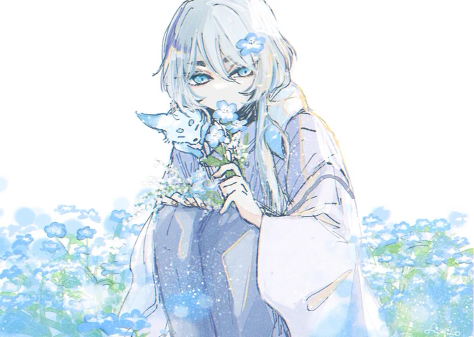 リクありがとうございます❁⃘!白山くんカワイ〜よ
リク消化遅い上にネモフィラの季節も過ぎた… 