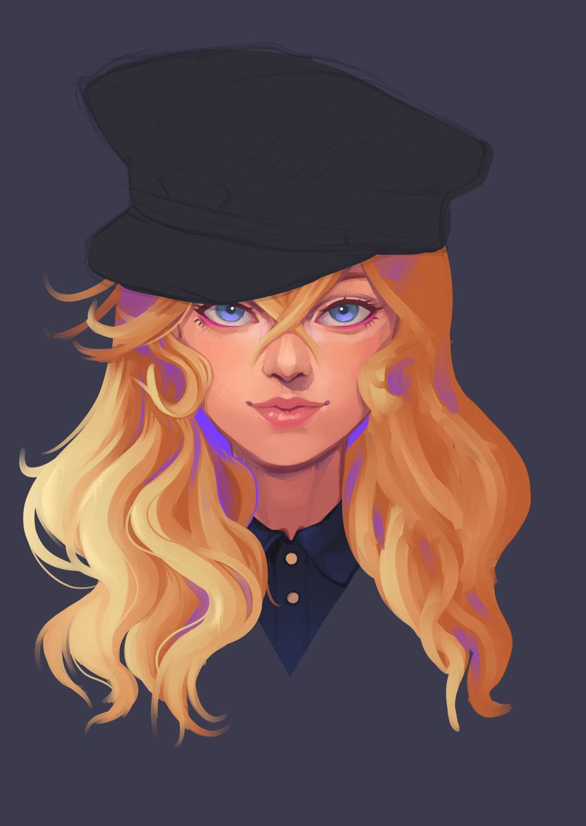 magicalspackles's tweet photo. Worked on this WIP a bit more today!

Tryna figure out how to render hair  &amp; work with colour.... Only rendered the left side so far. https://t.co/K9ldd70AKx