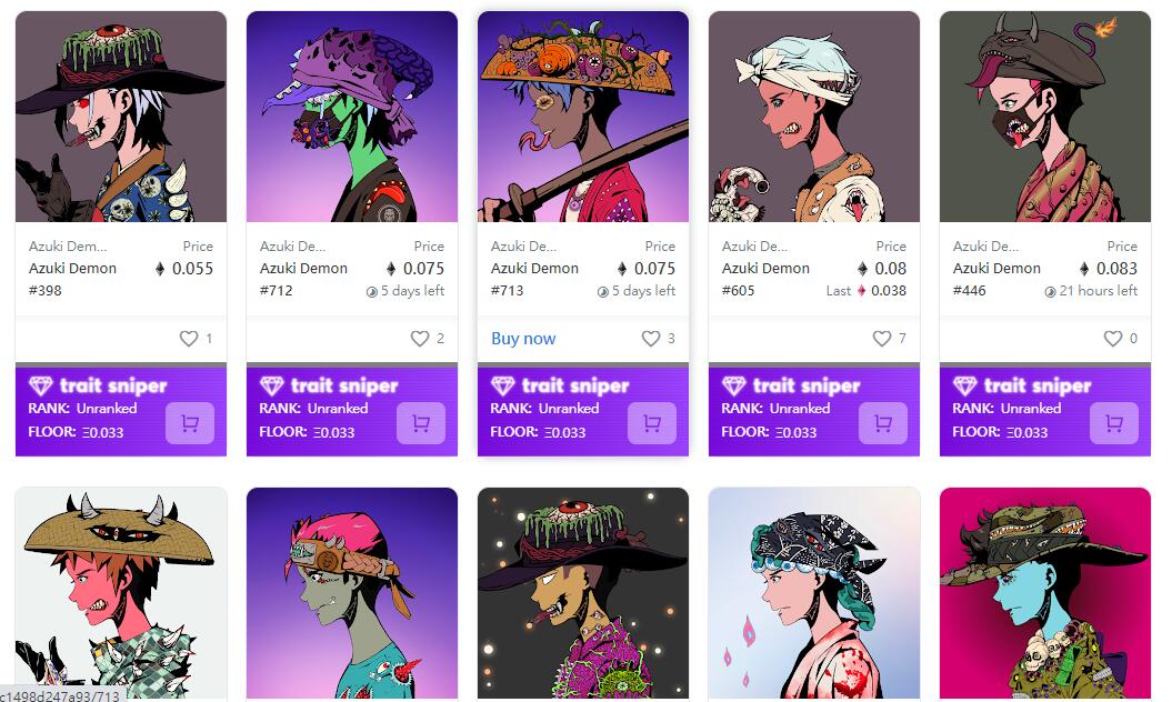 Azuki Demon Official | Minting is Live tweet media