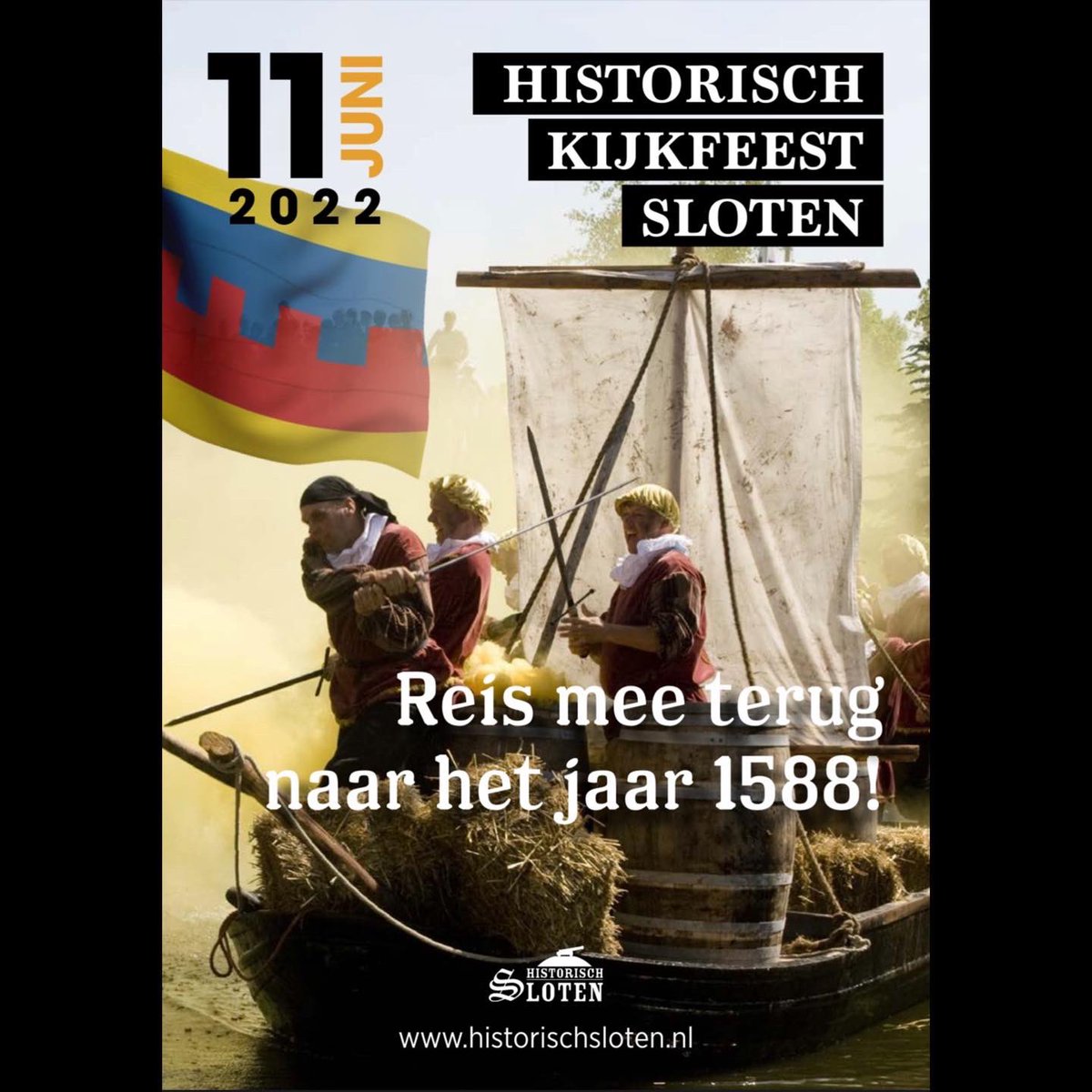 SlotenFriesland's tweet image. Zaterdag 11 juni aanstaande is het eindelijk weer zover: Het Historisch Kijkfeest in Sloten.  Echt leuk voor de hele familie!
historischsloten.nl