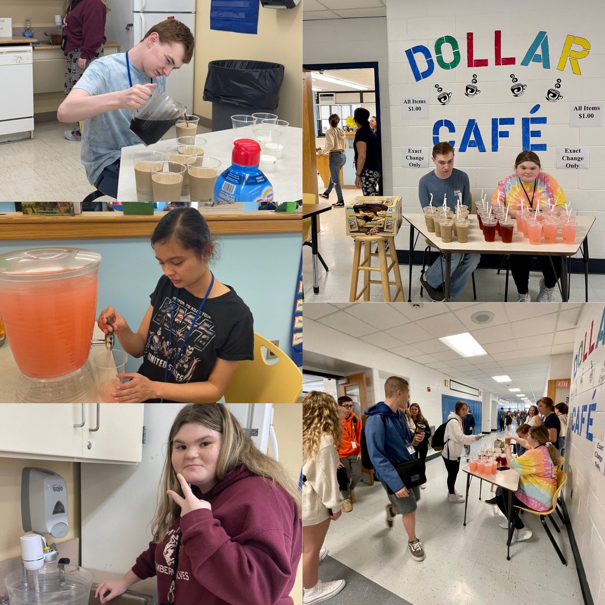 The Dollar Café is back! 🎉 We re-opened on Friday and student response was fantastic. Welcome back friends! 💙💛And thank you for your business. <a href="/WestIslipLions/">West Islip High School</a> <a href="/drbman12/">Dr.  Bridgeman</a>
