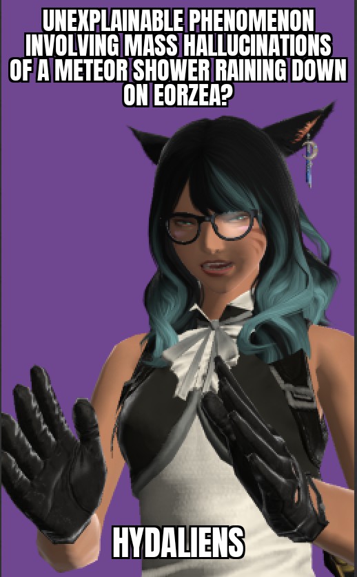 On hindsight...

#FFXIV