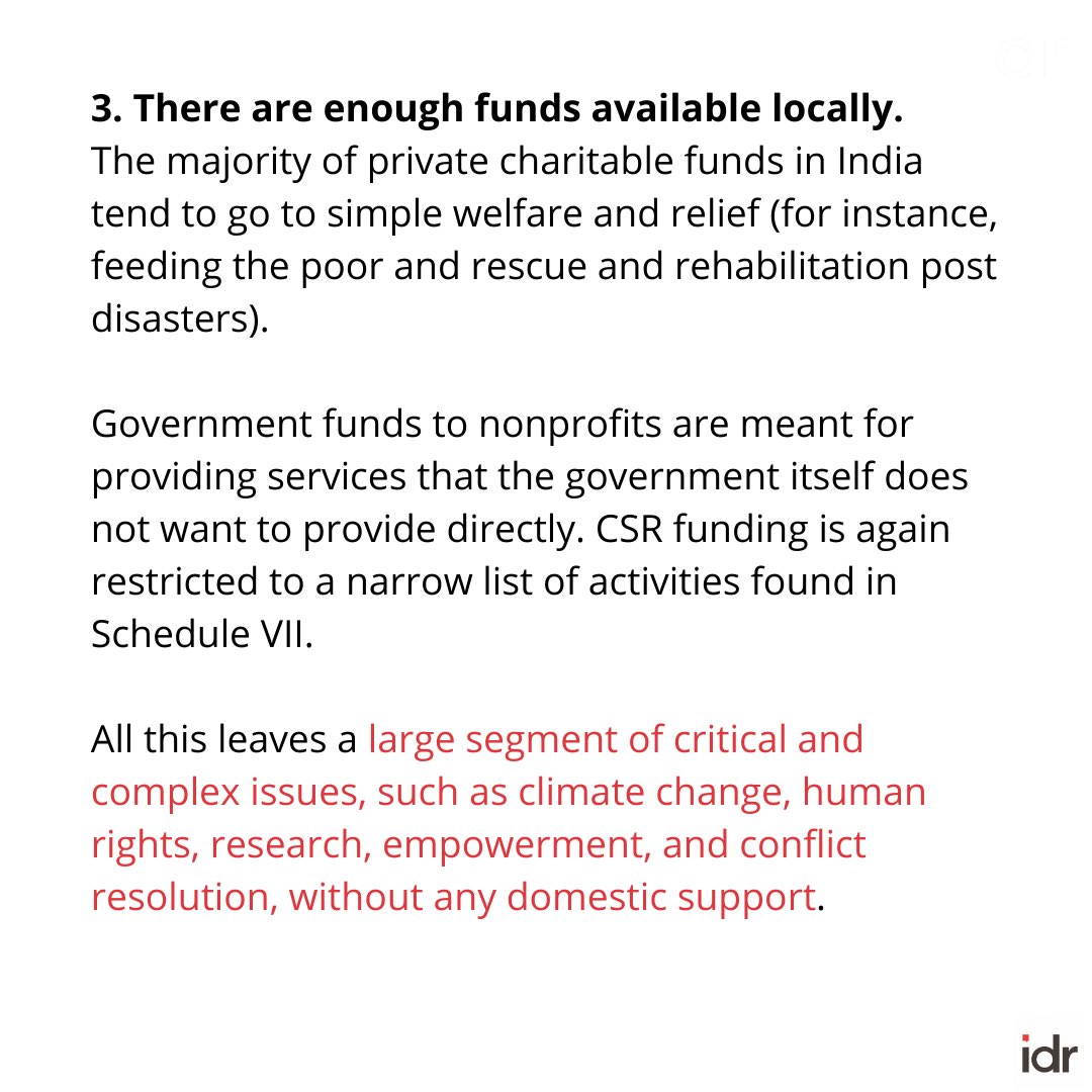 ingridsrinath's tweet photo. Some #FCRA myths clarified by Sanjay Agarwal. Read the whole article: https://t.co/diI6cMkaEF ⁦@FCRA2010⁩ ⁦@AccountAid⁩ ⁦@idr_online⁩ https://t.co/KNX5qLRKEJ