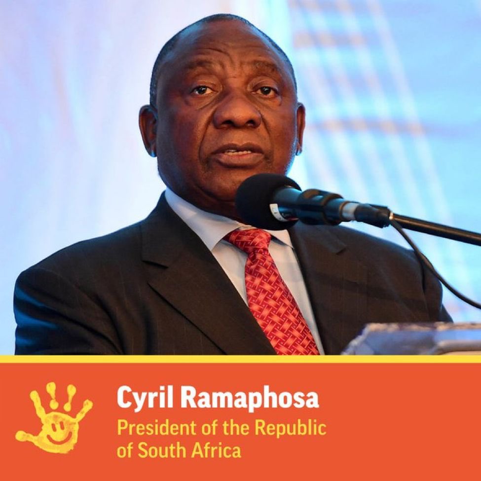 HE President <a href="/CyrilRamaphosa/">Cyril Ramaphosa 🇿🇦</a> is today participating in the Opening Ceremony of the 5th Global Conference on the Elimination of Child Labour currently underway at iNkosi Albert Luthuli ICC, eThekwini in KZN. The President will deliver the keynote address. #EndChildLabour