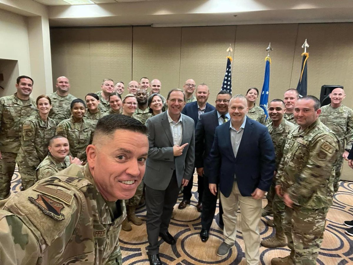 jacktabt's tweet image. Phase III of my trip was awesome at Wright-Patterson AFB supporting the Air Force Sergeants Association Division 1 Conference.  It was great spending time with these wonderful airman and great leaders!  Now on to phase IV in Fort Jackson, SC!  Boom 💥!