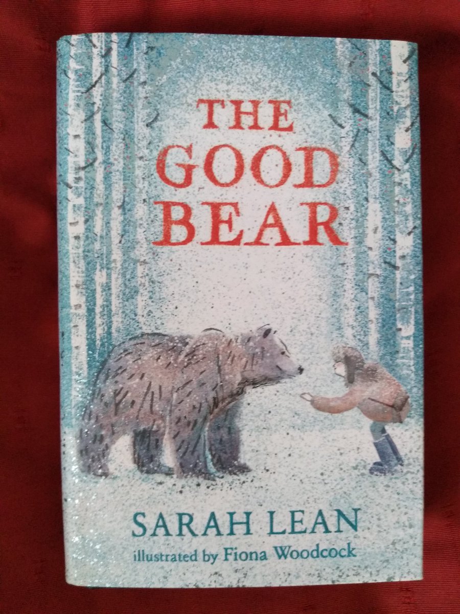 janesetheridge's tweet image. Today's recommendation for National Share a Story Month is #TheGoodBear by @sarahlean1 illustrated by @FionaWoodcock Thea is visiting her father and his new family in Norway and discovers a bear in need of help. A magical Christmas story perfect for sharing #NSSM22