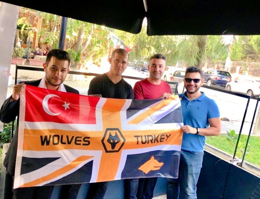 WolvesTurkey's tweet photo. From the mighty İstanbul greetings to you all! @Wolves 🧡🐺
#WorldwideWolves #IstanbulWolves https://t.co/5p9g2zUzB8