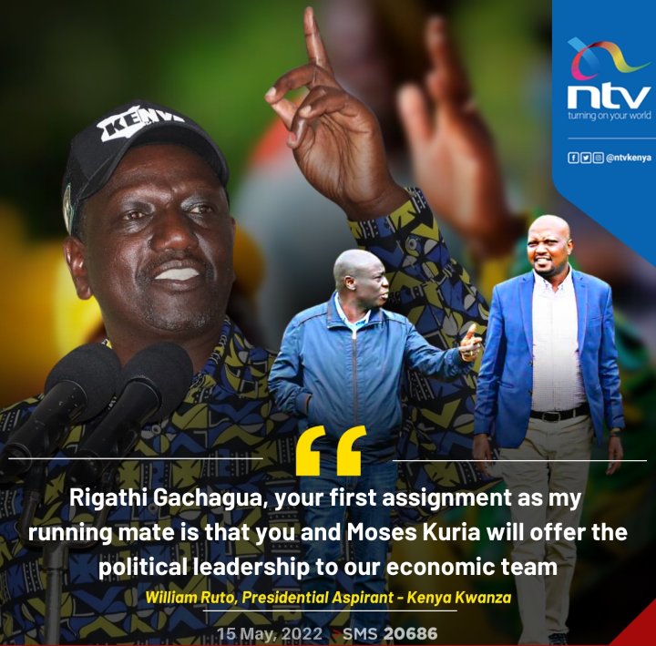 I see what Rigathi did🤔: him being a gifted and excellent mobilizer, he met Moses Kuria and Kabogo behind the tent (that is Kiambu and Nyeri votes against Tharaka nithi votes) and that's how he managed to beat Ruto's favorite -professor kindiki.
🧵 
#runningmate #RutoDecides