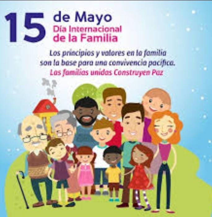 Yisel18520544's tweet photo. Desde 1994 se celebra cada #15Mayo el #DiaInternacionaldelasFamilias, con el fin de concienciar a la población sobre el papel de la familia en la formación y educación de los hijos, así como fomentar lazos familiares y la unión familiar. #SomosCuba @unidad_central @CuGEcuatorial https://t.co/bKJuccnrLF