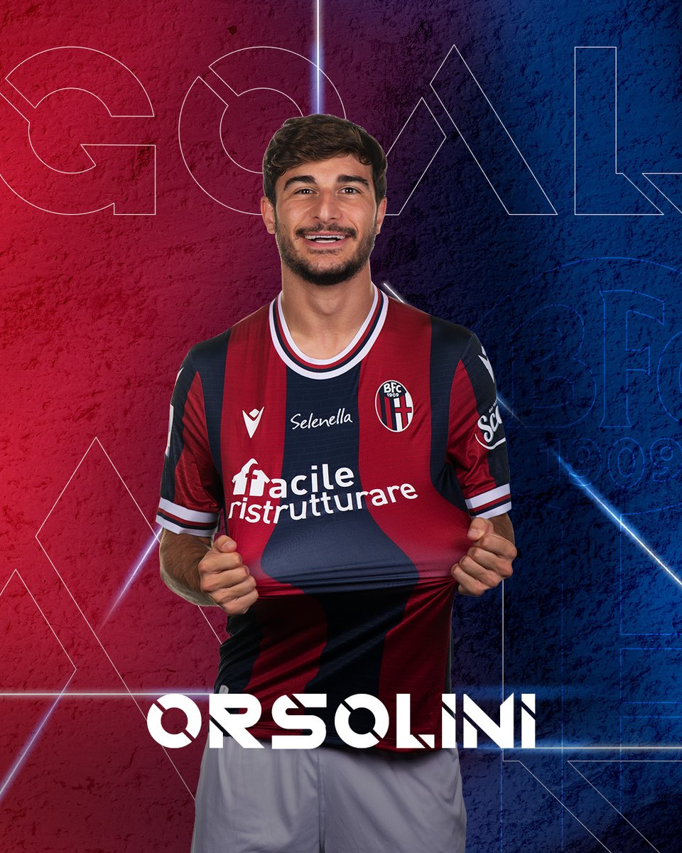 91‘ | 🎯 - GOL!

Orsolini non sbaglia, accorciamo le distanze 💪

#BolognaSassuolo | 1-3 |
#ForzaBFC
#WeAreOne