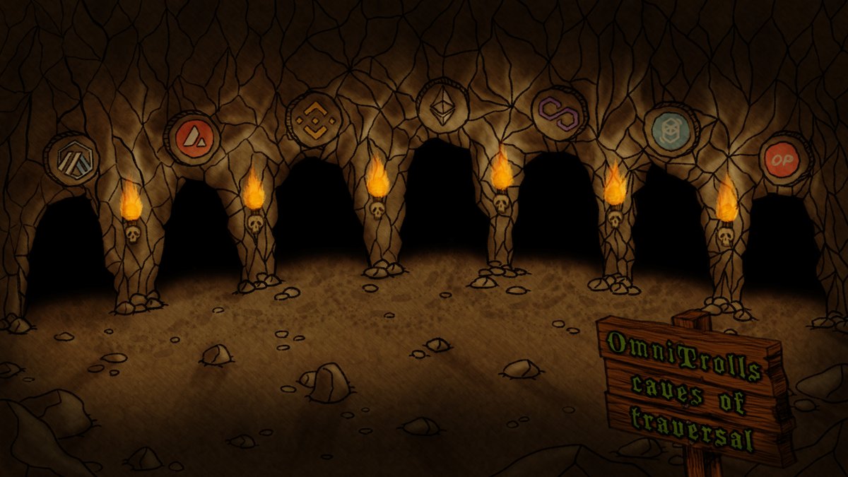 Get ready to collect, traverse and EVOLVE to the next level of OmniChain NFTs powered by <a href="/LayerZero_Labs/">LayerZero Labs</a>, in partnership with <a href="/stratosnft/">Joel Zhao</a> <a href="/quixotic_io/">Quix (formerly Quixotic)</a> and <a href="/ArbitrumNewsDAO/">ANDAO (💙,🧡) 🦇🔊</a>!

OmniTrolls are almost here... Are you ready?