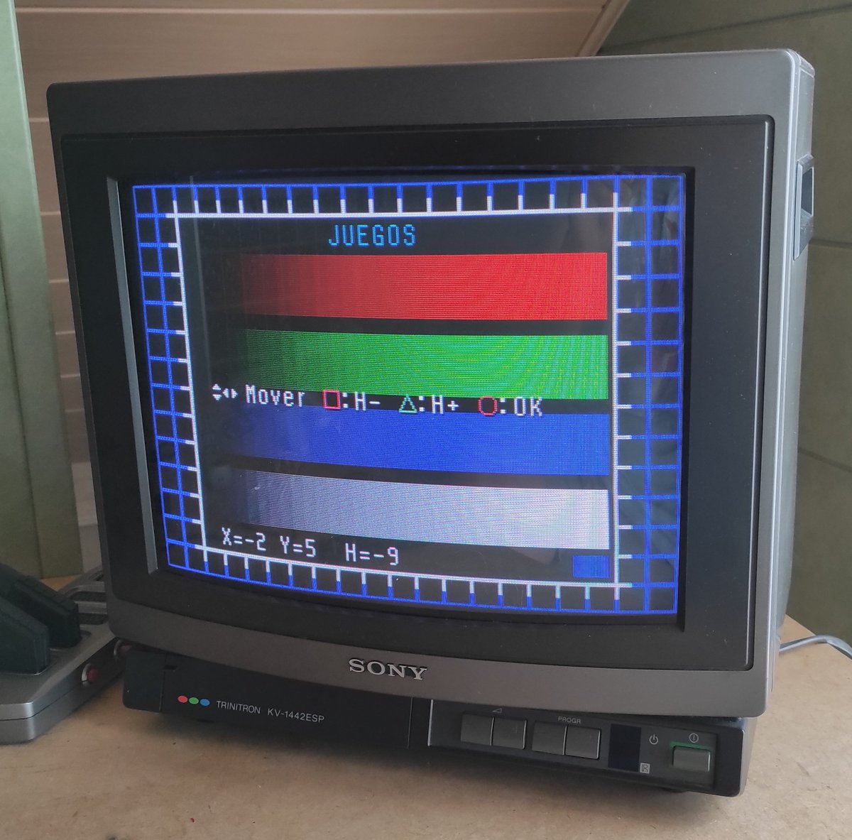 pladaria's tweet photo. @matthughson While it is true that the game has the text near the edge, if you want to get the best experience on your CRT, you should adjust it. Via service menu or internal potentiometers. https://t.co/3JtV37sErj