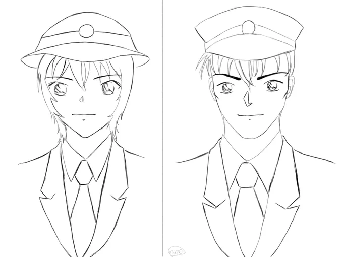 線画のほうがポイかなと思ったのでこっちも供養…がんばる… 
