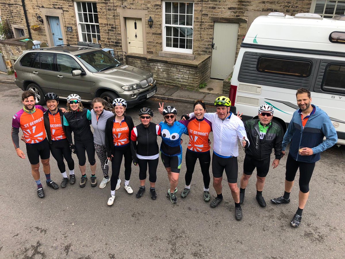 Thanks to the local cycling community in Stockport. We had our snapped chain repaired roadside. Back on the road on the way to ABS liverpool! ⁦<a href="/GivingtoGeorges/">St George's Hospital Charity</a>⁩ ⁦<a href="/QMedicalUK/">Q Medical Technologies Ltd</a>⁩ ⁦<a href="/endomag/">Endomag, A Hologic Company</a>⁩ ⁦<a href="/RaiseHealthcare/">Raise Healthcare</a>⁩ #ABSCONF22 <a href="/thomasjowendy/">Jo Thomas</a>