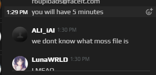P0st_r6's tweet photo. When admin ask poeple for Moss in GO4 https://t.co/snbZESmYDt