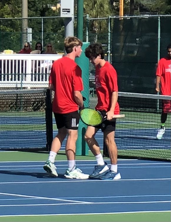 RBHSTennis's tweet photo. Thank you Sampras for all your hard work and dedication to Gator Tennis. You will be missed, but what a great way to end it as a North-South All Star. @Gator_Athletics @GatorRbhs @RBHSGators https://t.co/ubMEGPkpNx