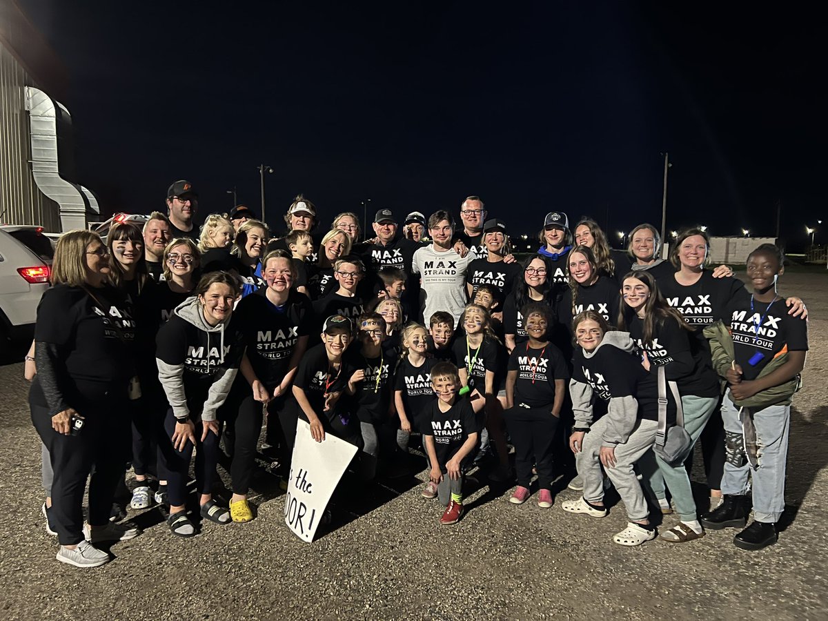 LHeneman's tweet photo. So fun cheering for Max and his team in Aberdeen!!!  Next up, Robertson cup!!  #GoNorse #StCloudNorseman #RobertsonCup https://t.co/6HKGVuSZx4