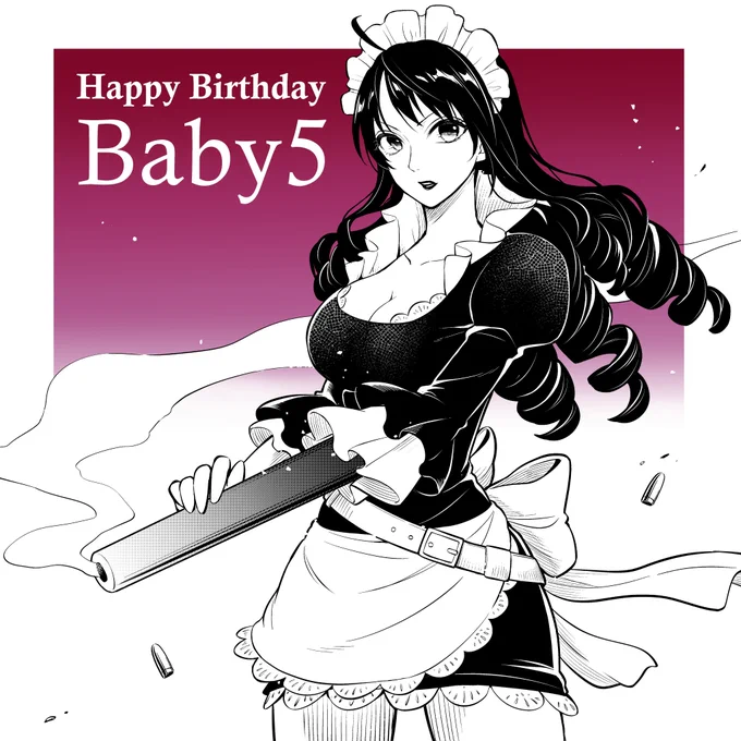 🔫💋💘
#ONEPIECE 
#ワンピース 
#ベビー5誕生祭2022 
#ベビー5生誕祭2022 