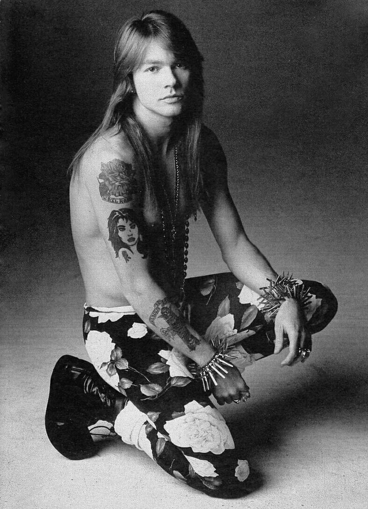 Axl Rose, 1991.