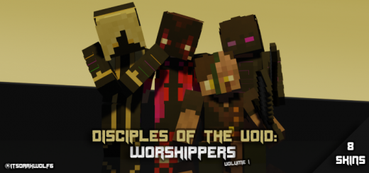 MCPEDL's tweet photo. Disciples of The Void: Worshippers Skin Pack - Volume I - https://t.co/1GkrZzrwHy - By @darkwolf6_dev https://t.co/Ex4IFh5gey