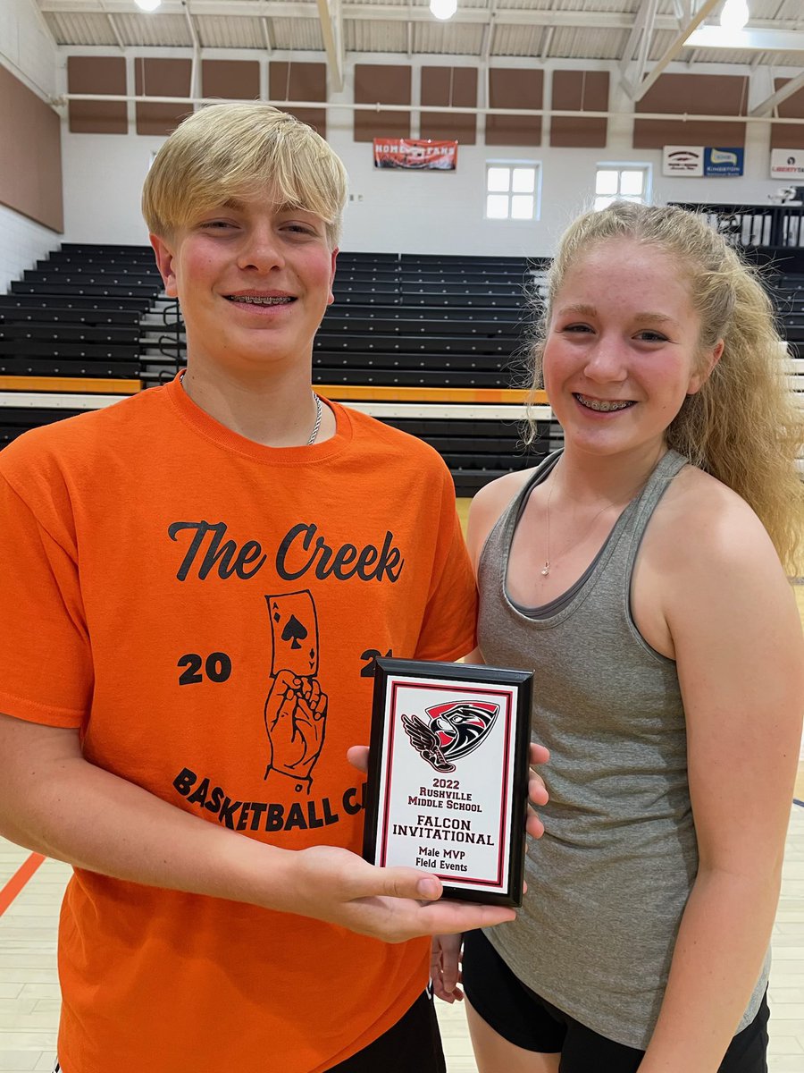 KarinWi91504958's tweet photo. Congratulations to these two.   Top 20 for each of them in the OHSAA Middle School Championship. Proud of them both.  On to high school-Go Aces! https://t.co/v43l0XHr6r