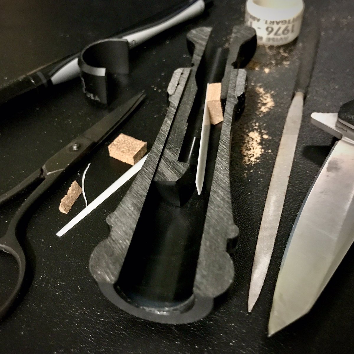 SaturdaysRock's tweet photo. Some make calls, and then there’s me; cutting them in half… #cutdown #duckcall #mondo https://t.co/HrOX3T3CCv