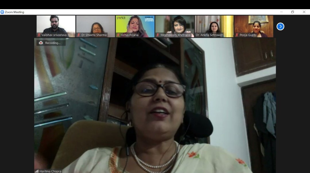vaibhav4aap's tweet photo. Participated in the "Alumni Meet" #Sanidhya via zoom at @CollegeMaitreyi 
Distinguished alumni has been acknowledged. Lots of wishes to the organisation team and students. https://t.co/TGf5XDYT45