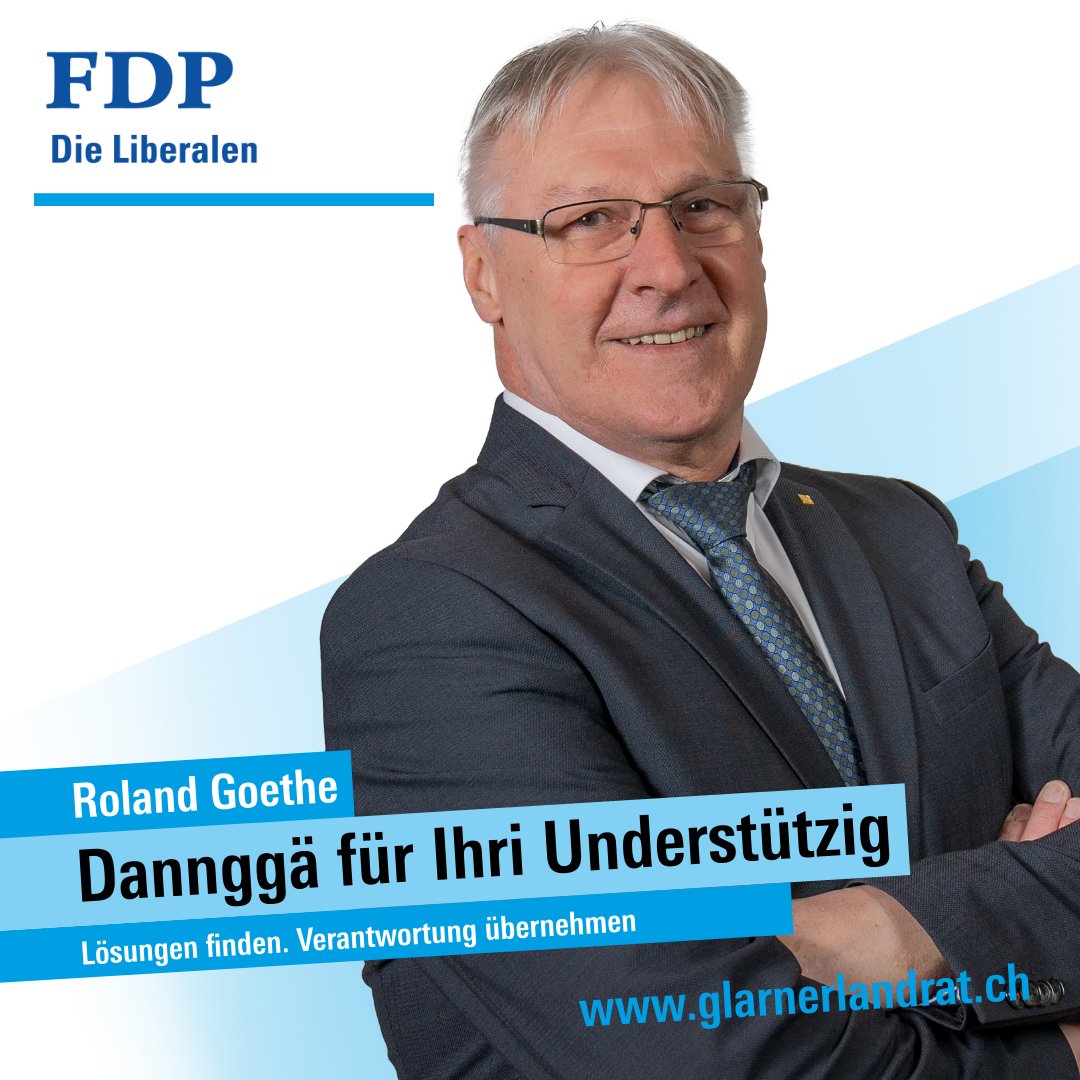 Vielen herzlichen Dank an alle Wählerinnen und Wähler für Ihr Vertrauen. 
glarus.ch/politik/wahlen…