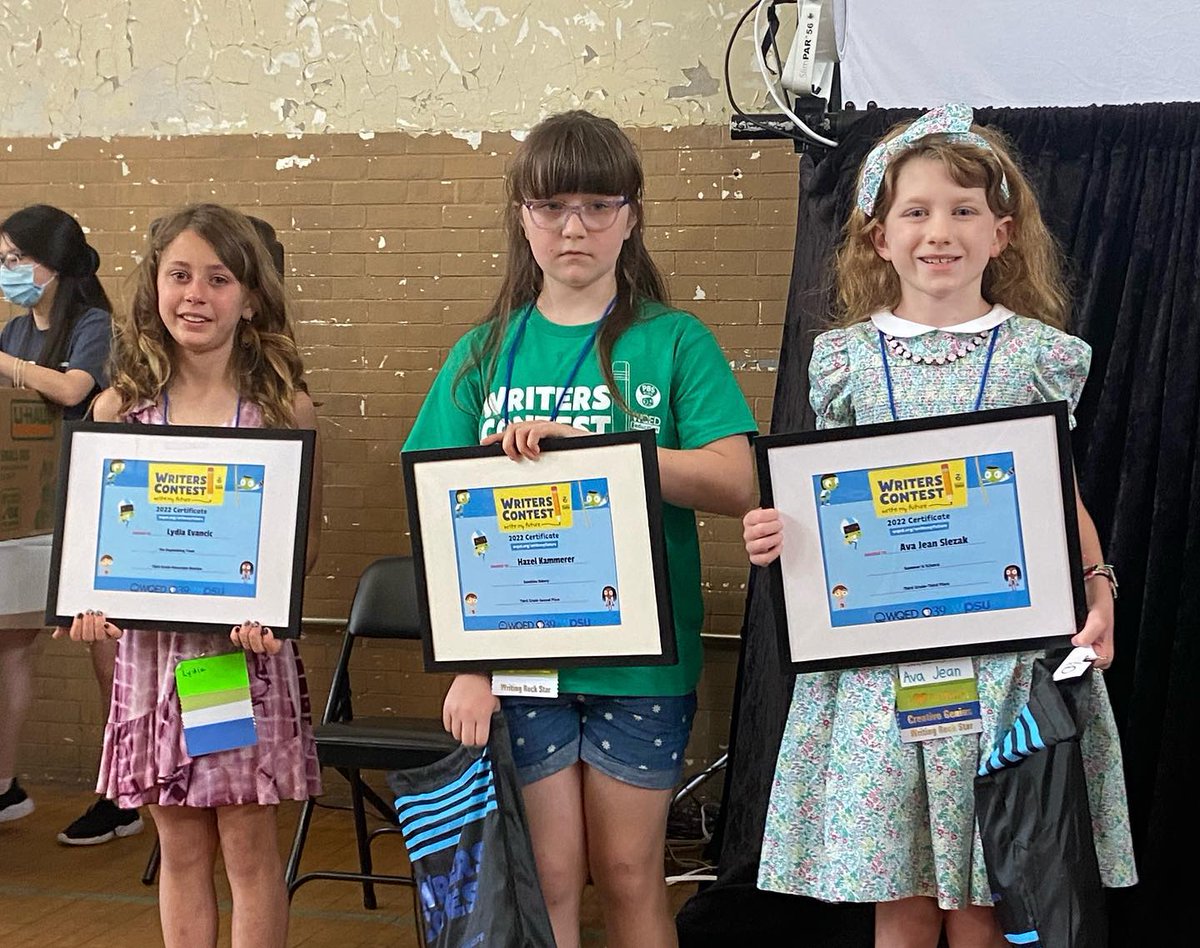 wqed's tweet photo. CONGRATULATIONS to the @WQEDEDU 2022 Writers Contest winners! ๐ #WriteMyFuture โ๏ธ The complete list-> https://t.co/gjo2CaNqGV https://t.co/1HBWuioC9T
