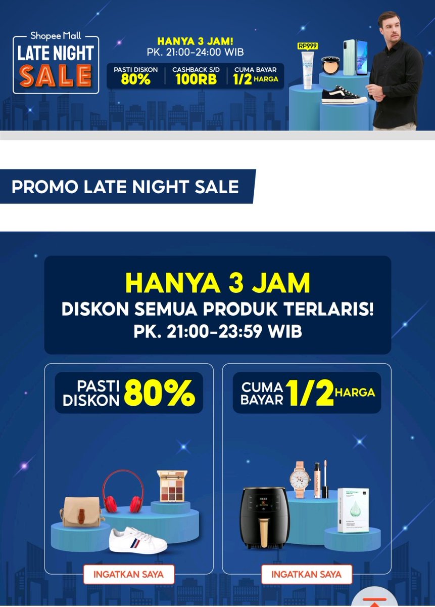 aryaadi89's tweet photo. Promo Late Night Sale

Masukkan dulu ke keranjang nya di sini nanti jam 9 baru checkout ⤵️⤵️⤵️

https://t.co/jD7OMZVCXg

Selamat India delay SEA games PBSI Runner up Tesla FOMO Lakshya Sen Elon WIN WILL https://t.co/iDw2uLSnO7