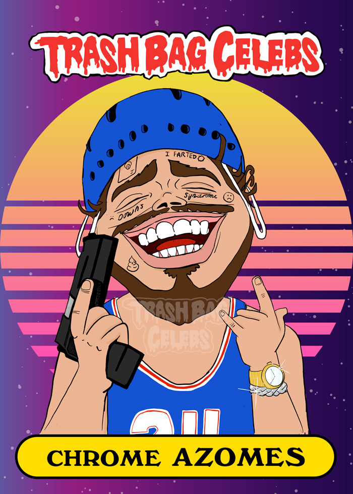 Step 1: Follow <a href="/TrashBagCelebs/">Trash Bag Celebs</a>🚀🚀🚀
Step 2: Laugh &amp; Enjoy
Step 3: Show People IRL and 😂😂😂
Step 4: Get Ready for Series 2

Chrome Azomes - Only 3 Left
opensea.io/assets/0x495f9…

#NFT #NFTcollections #NFTDrop #DropYourNFT #NFTart #NFTartist #DropNFT #NFTCommunity #PostMalone