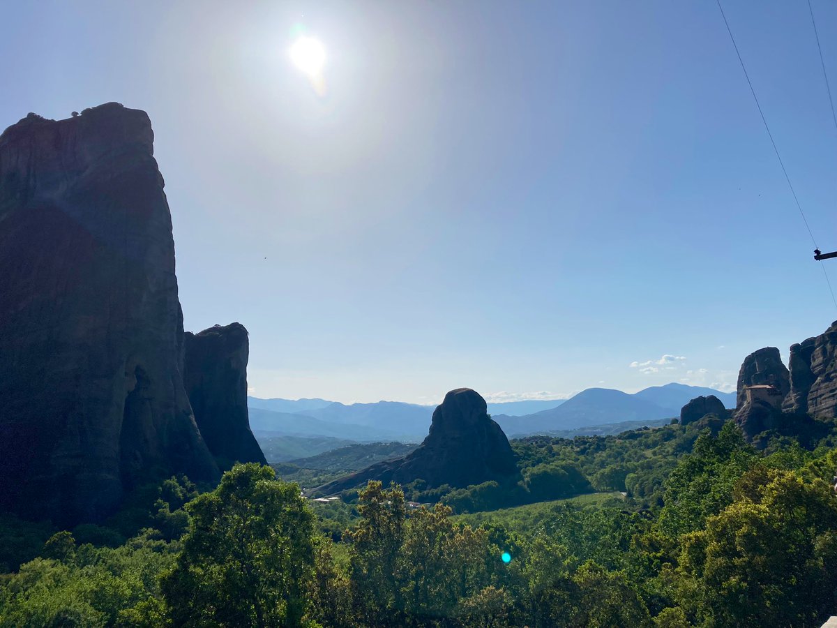 ecatalina's tweet photo. Let’s go to #Greece! #meteora #legpower https://t.co/8Sw6K8Xqq0