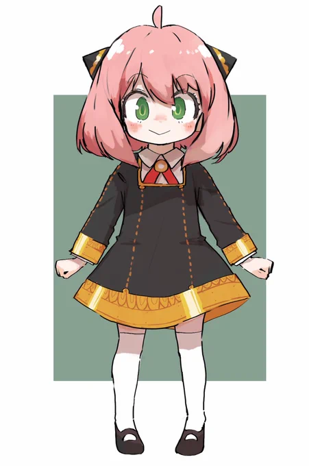 スパイファミリーのアーニャを描いてみた 