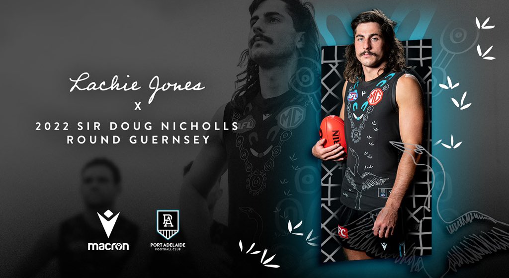 MacronSports's tweet image. With the new @PAFC Indigenous Guernsey, Lachie Jones gives homage to his grandmother's story and the deep-rooted culture behind it in the way to him most familiar: through sport.

Read more: bit.ly/3ldAF5S

#WorkHardPlayHarder