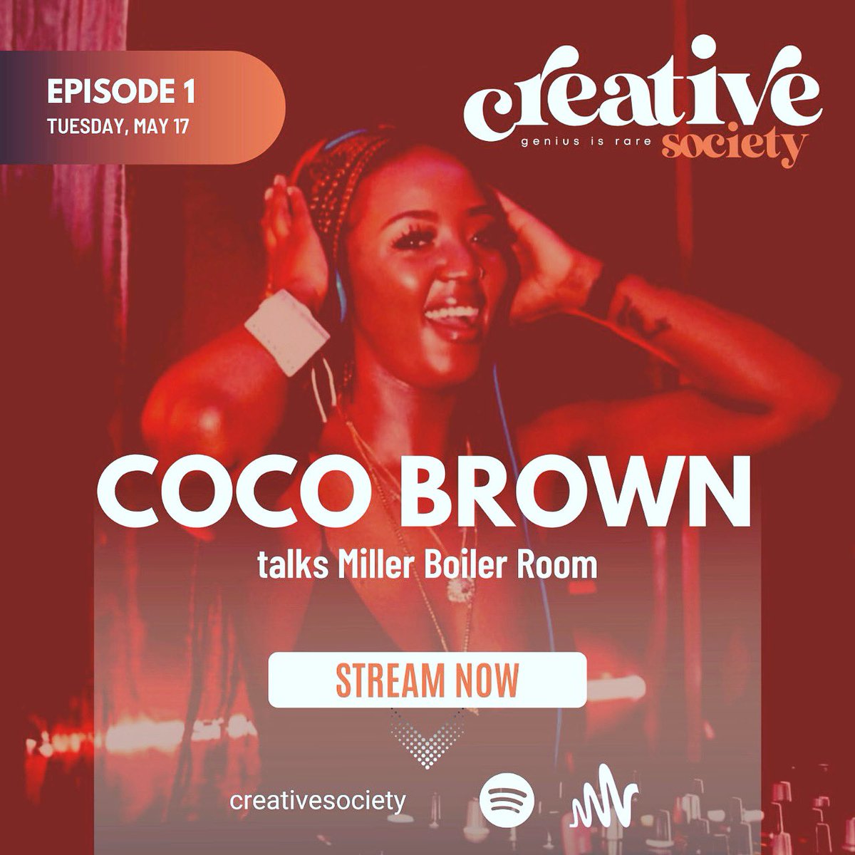 creativscty's tweet photo. C R E A T I V E  S O C I E T Y
a weekly hub for creatives by creatives 

We hung out with the cool, the sexy, Johannesburg HipHop dj COCO BROWN 

Read and listen to her interview on our weekly website : https://t.co/jIaN1HVtVk

📅May 17 2022
⏱12PM

-GENIUS IS RARE https://t.co/IJCrXFyeq5