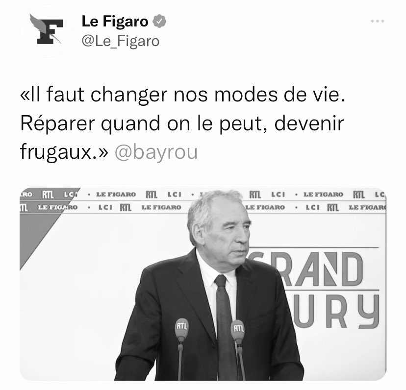 Il faut être charognard pour se nourrir de ce qu’il reste de la pauvre France .
￼#Bayrougate #Bayrou #Renaissance