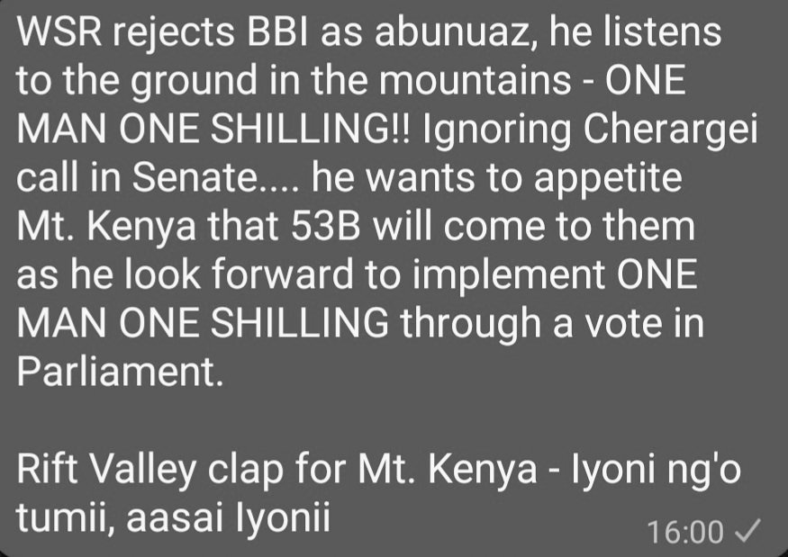 R/V Legislators don't care at all! 
@ArapTilingi @nicsaburi @Kandaa___ @SeroneiCheison @HonFranklinBett @GideonKeter 

#RutoDecides 'Rigathi Gachagua'