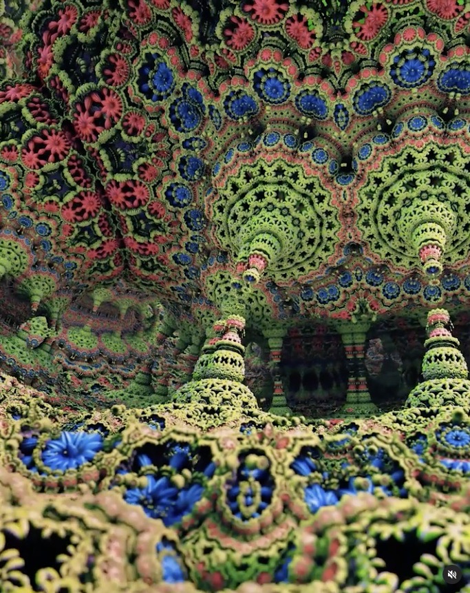 JohnMar77301444's tweet photo. fractually
See this Instagram video by @fractually https://t.co/ZJ3HtveQ81
#fractalart #fractal #GIF #GifVideo #psychedelic #Trippy #instagramposts #sundayvibes #SundayMorning #Sunday #ArtistOnTwitter #art https://t.co/9MvS4HUsqJ