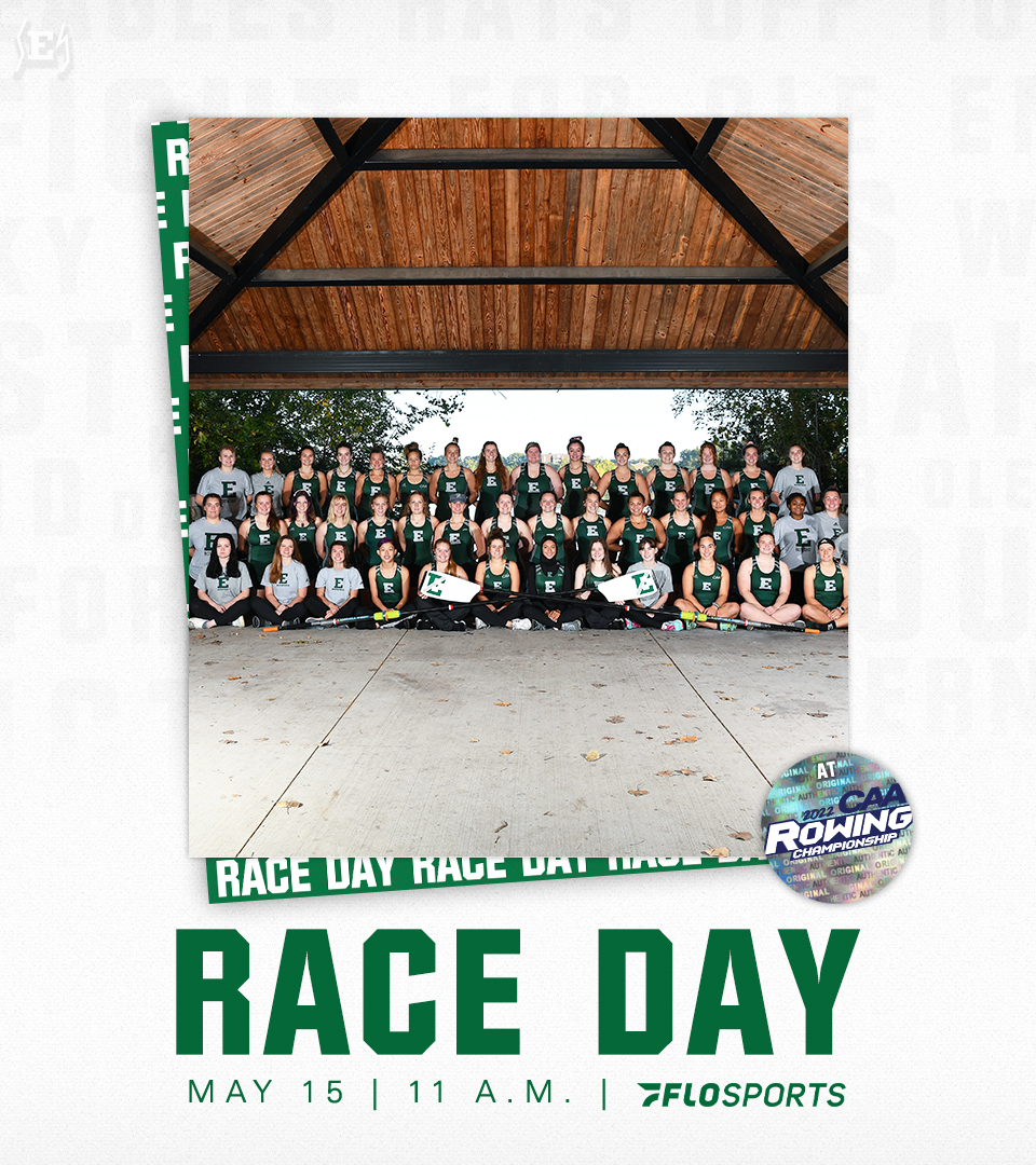 Hey everyone...it's 𝐂𝐇𝐀𝐌𝐏𝐈𝐎𝐍𝐒𝐇𝐈𝐏 𝐌𝐄𝐄𝐓𝐃𝐀𝐘 ‼️

🆚 CAA Championships
🚣‍♀️ Cooper River
🕚 11 a.m.
📊 bit.ly/3waPkF3
📺($) bit.ly/3ldOgtY

#EMUEagles | #HoldTheRope