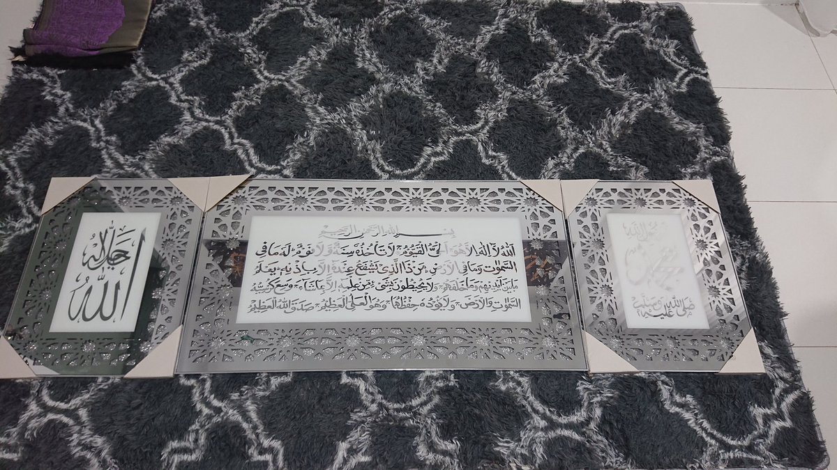Alhamdulillah, my first present for my mom and dad😘