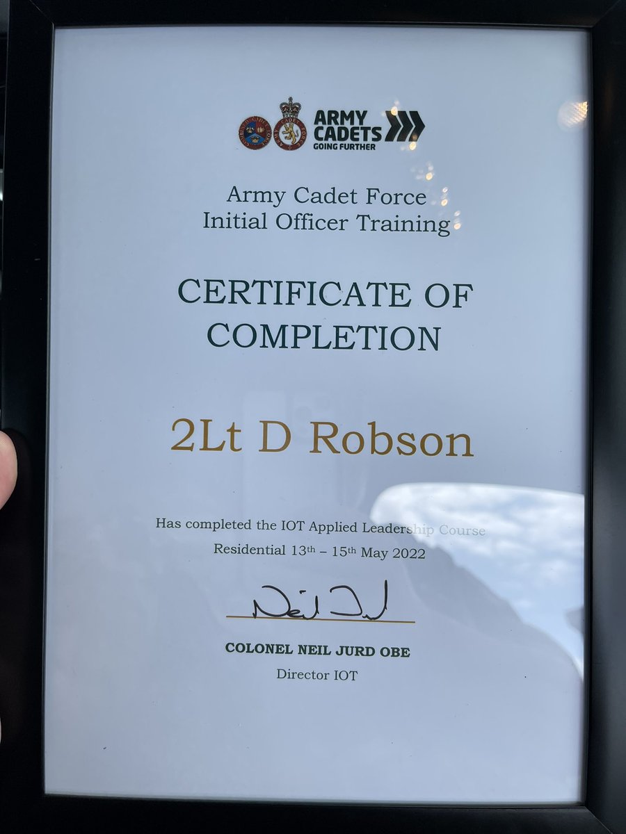 SO B Company DACF (@ltrobsondacf) on Twitter photo IOT complete, what a fantastic course. Massive thanks to team IOT <a href="/acfiot/">ACF Initial Officer Training</a> IOT complete, what a fantastic course. Massive thanks to team IOT <a href="/acfiot/">ACF Initial Officer Training</a>