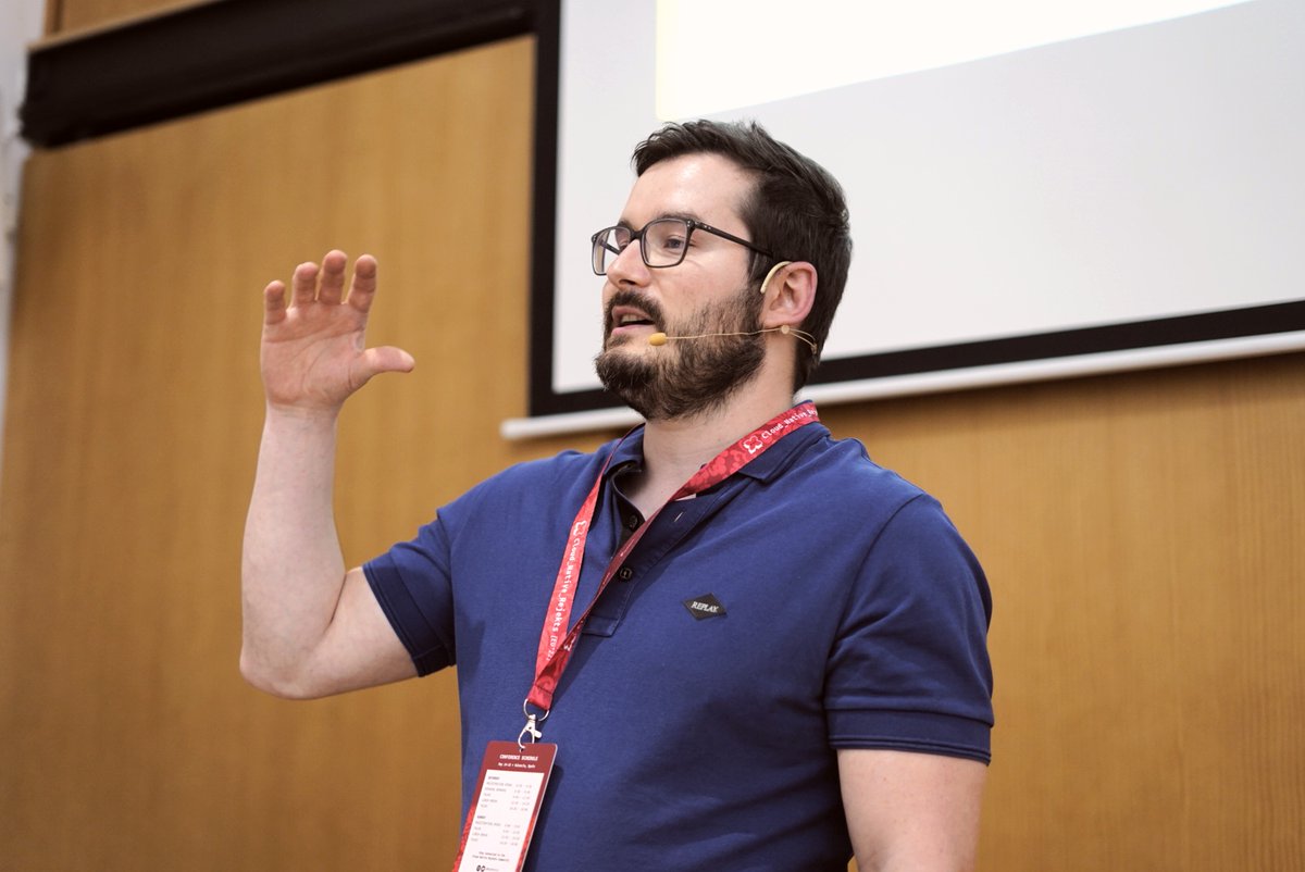 <a href="/Schille90/">Michael Schilonka</a>, Managing Director <a href="/BLUESHOE_GmbH/">BLUESHOE</a> and #unikube, is talking about <a href="/GefyraHQ/">Gefyra</a> as a source of infrastructure for debugger capabilities, at #Rejekts2022. ❌❌ Join him now in the Gallery: youtube.com/watch?v=P6LKFC…