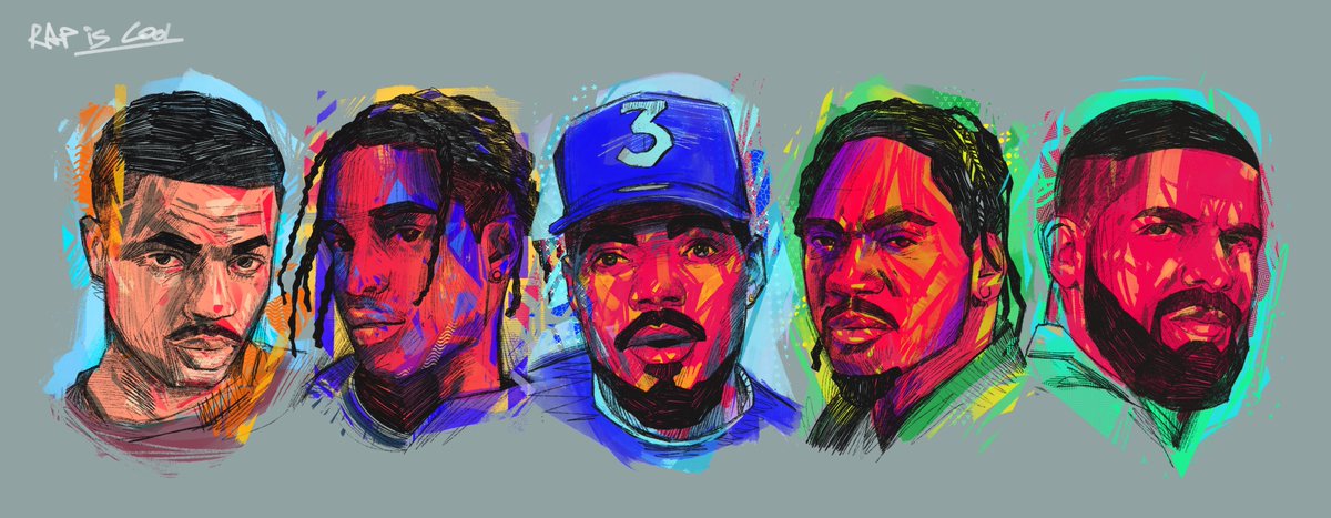 Yellowcardas's tweet photo. Rap is cool - V03. Here are another - 5 Rap Stars Illustrated and 5 more to go...but I'm really happy with the illustration style and the color palette. Buy NFTs of those boys! - msg me.
#nftrappers #nftillustrations #nftportraits #nft #NFTCommumity #nftartist #foundationapp https://t.co/5XmClV9Bd0