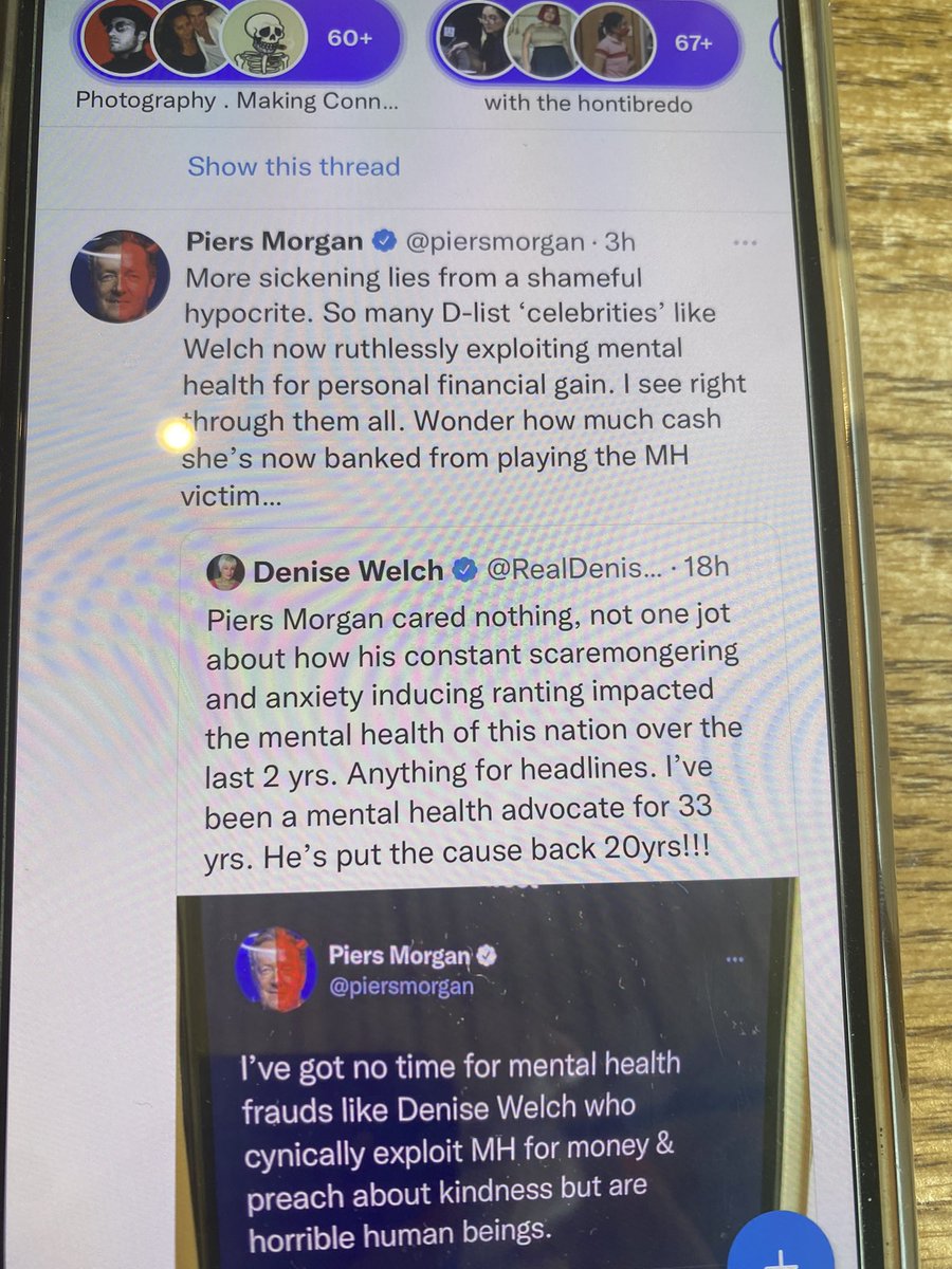 Denise Welch tweet media