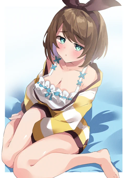 #あおぎり高校美術部
#100日チャレンジ
28日目、栗駒こまる 